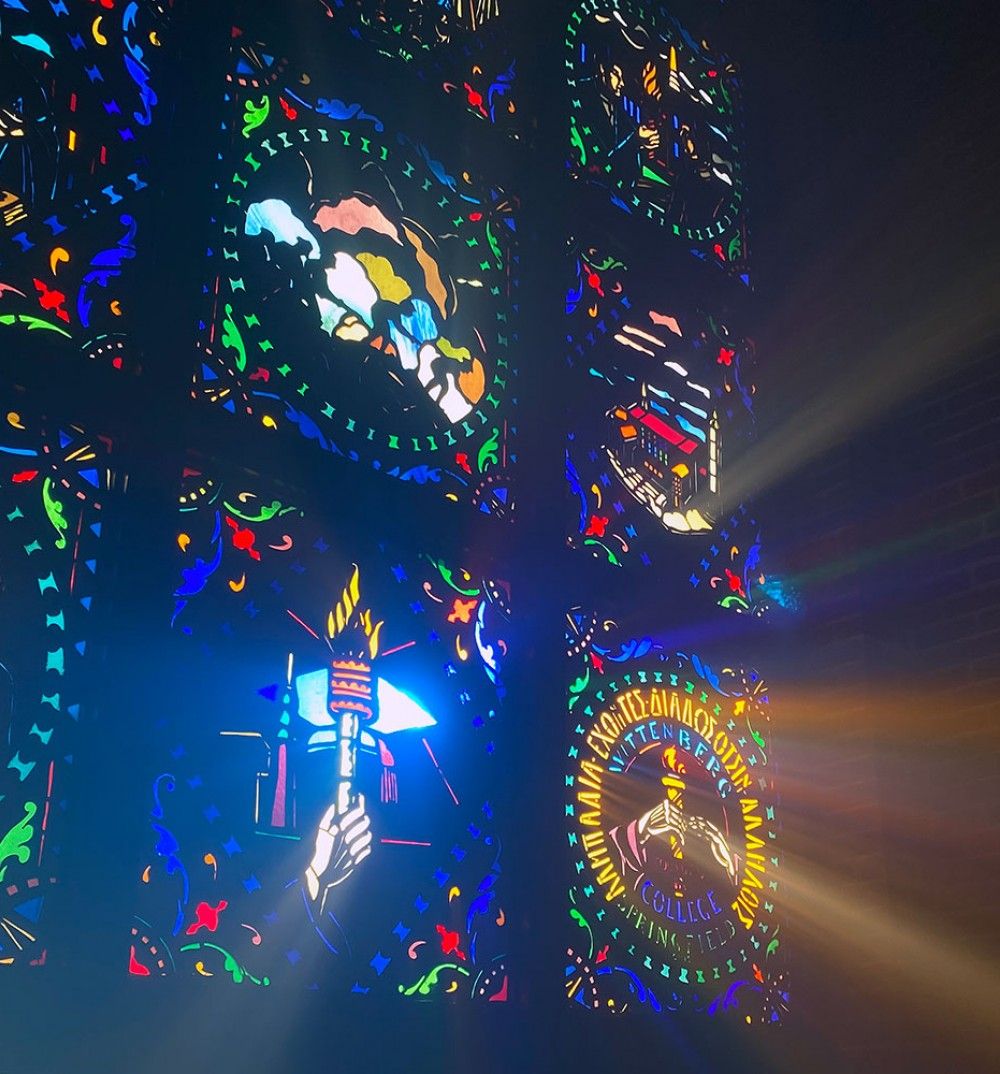 Stained Glass in Weaver Chapel
