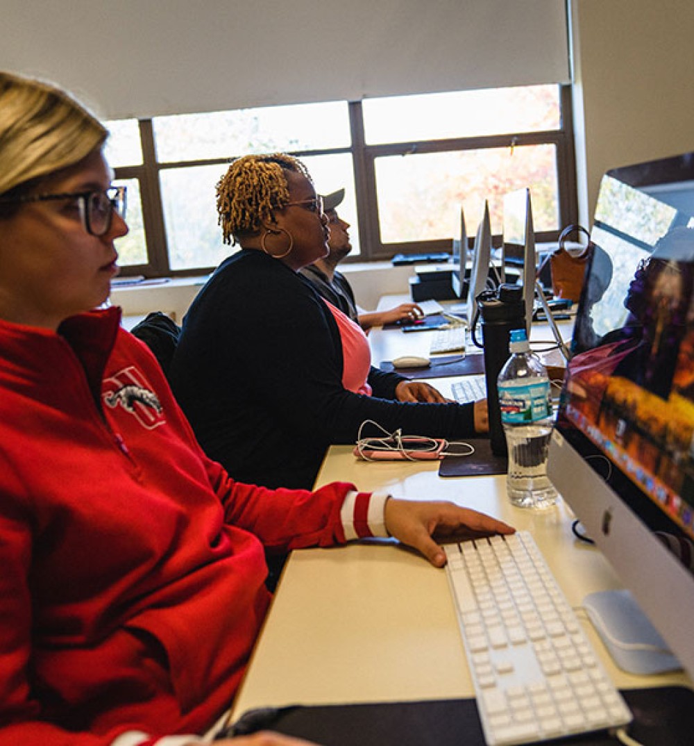 Wittenberg Students at Computers