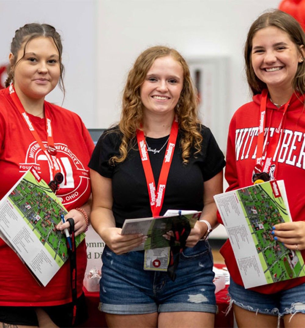 Wittenberg University Students at Orientation