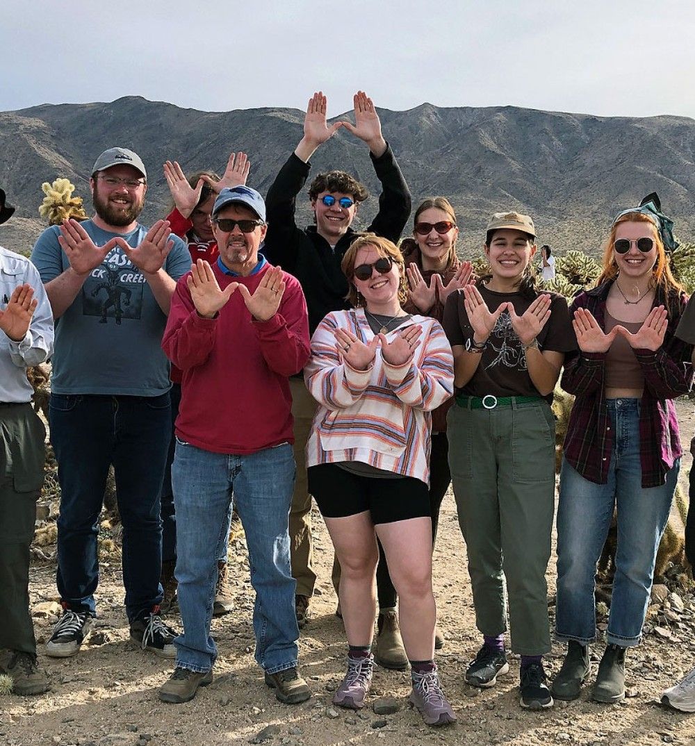 Wittenberg Students In Desert