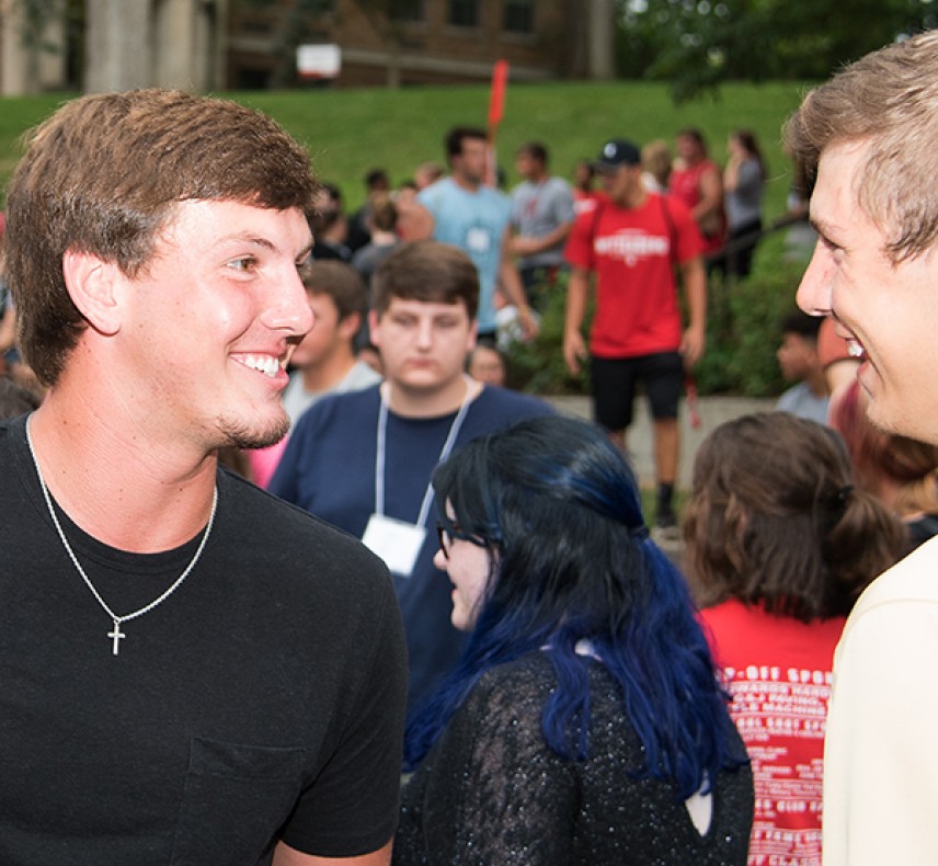 Wittenberg University Students On Campus