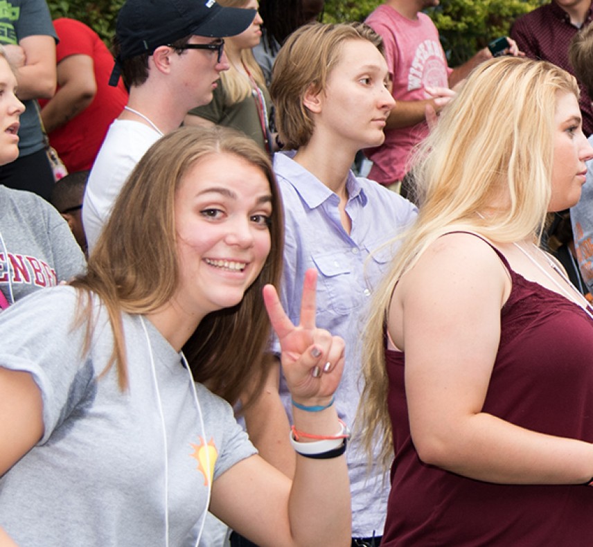 Wittenberg University Students On Campus