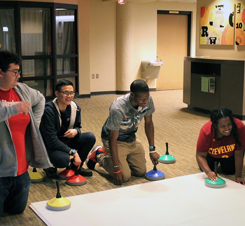 Students Enjoying Late Night Activities