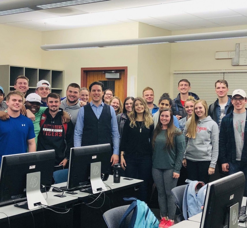 Kevin Steidel’s Digital Marketing class