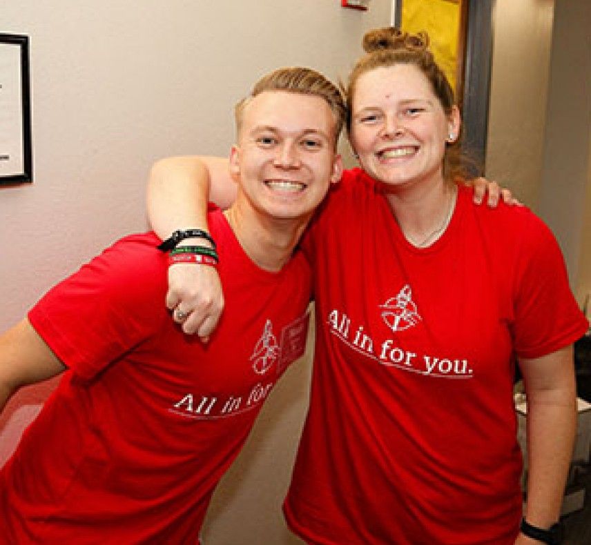 Wittenberg University Students Smiling