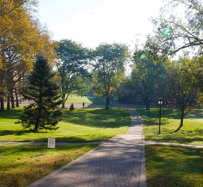 Path to Student Center