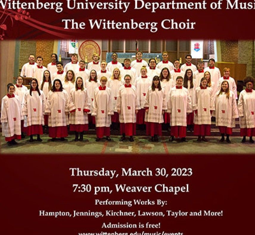 Choir Concert Flyer