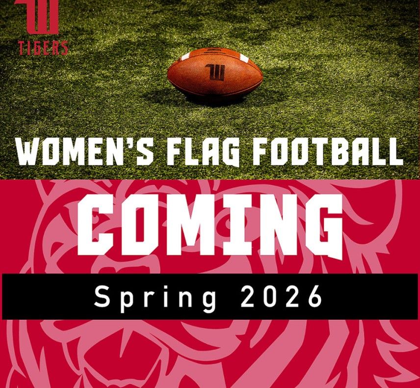 Wittenberg Flag Football Announcement Graphic
