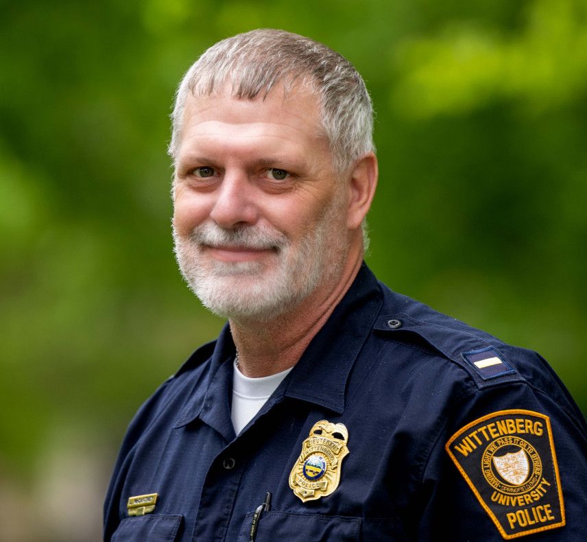 Director of Campus Safety and Lieutenant Lee McCartney