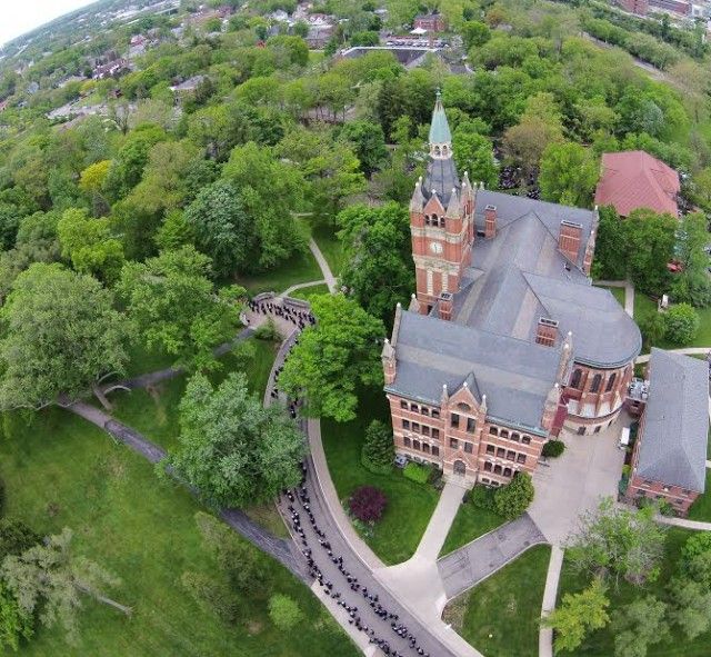 Aerial View Recitation Hall