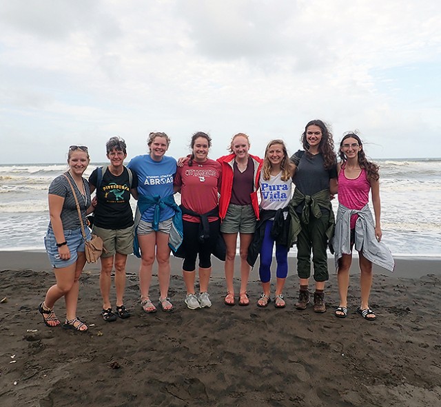 Students in Costa Rica