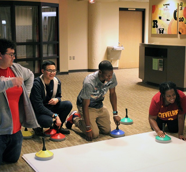 Students Enjoying Late Night Activities