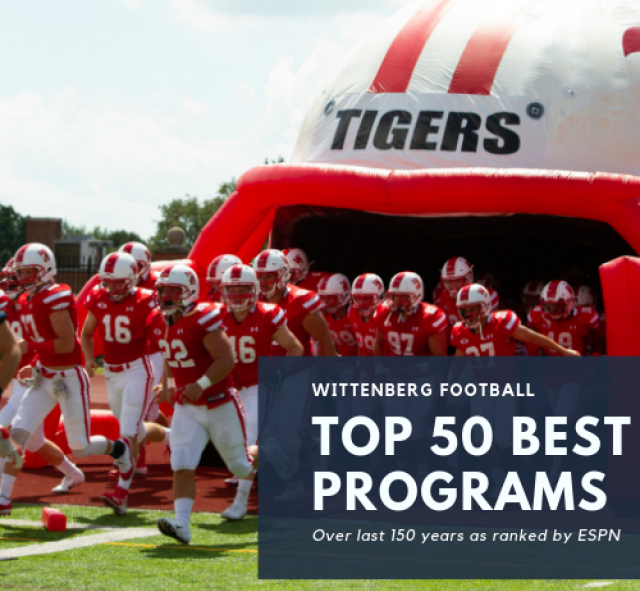 Wittenberg Football Graphic