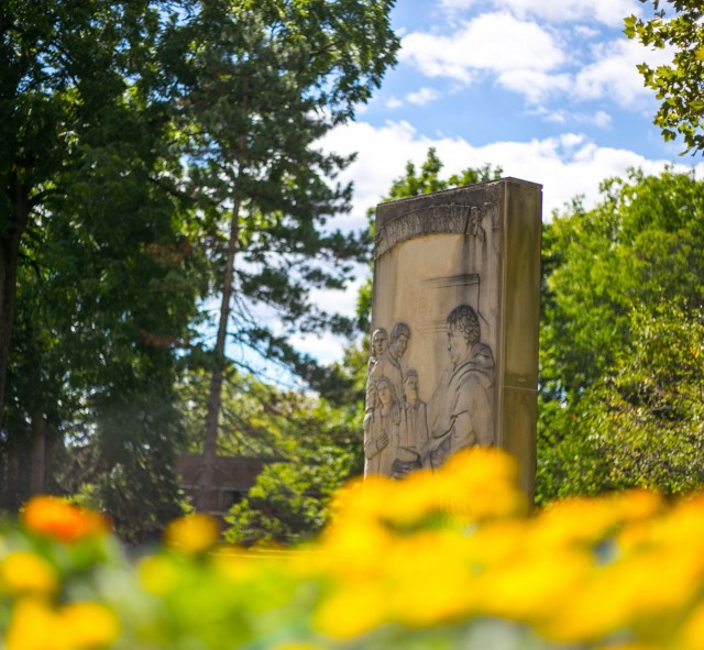 Wittenberg University Martin Luther Statue