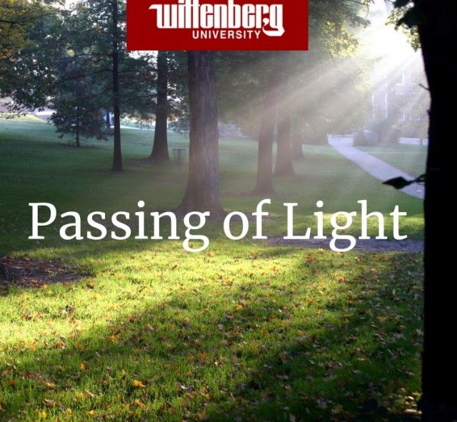 Passing of Light