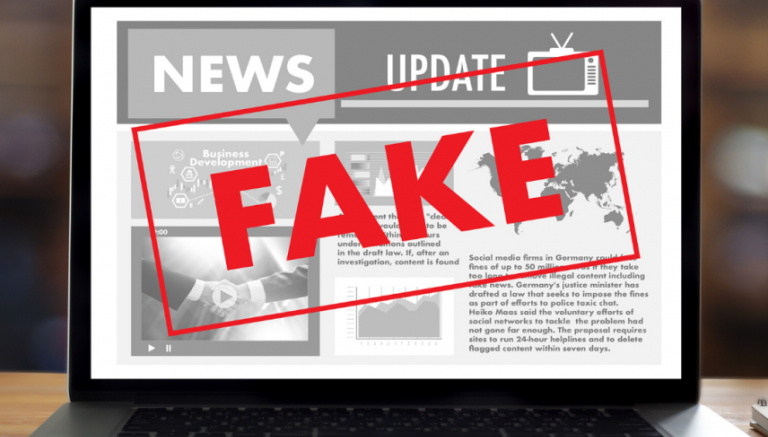 Fake News Graphic