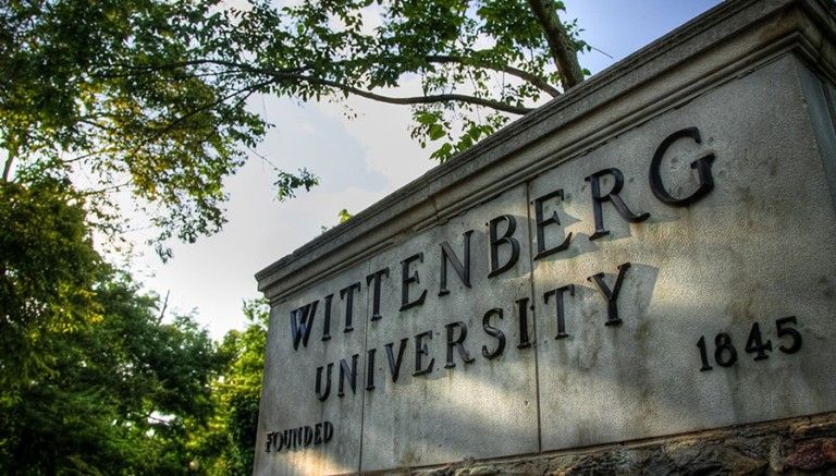 Wittenberg Monolith Entrance SIgn