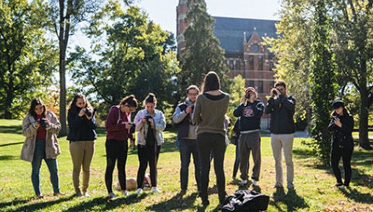 Wittenberg Students In Myers Hollow