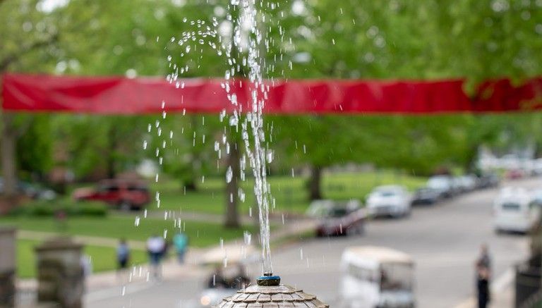 Wittenberg University Welcome Fountain