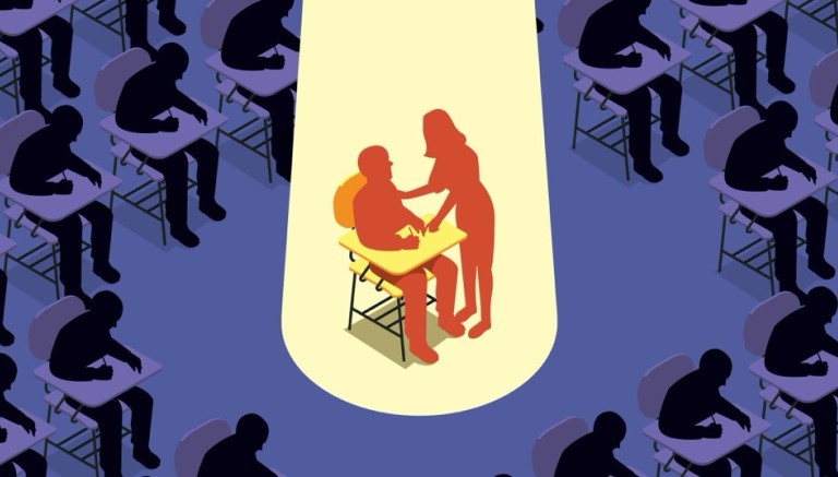 Chronicle of Higher Ed Image of Article.