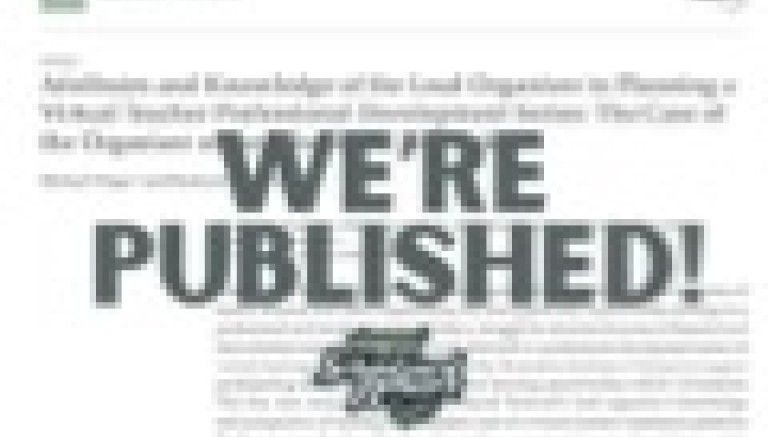 We're published!