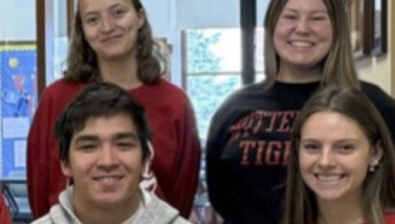 Four Current Wittenberg Noyce Scholars