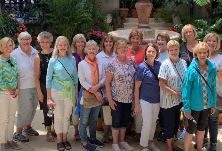 Delta Gamma '77 at the Biltmore Estate