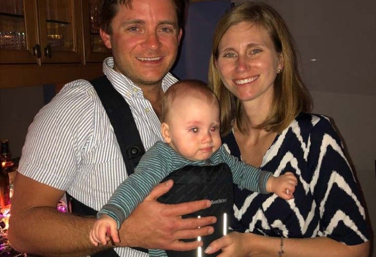Nathan and Maureen Zink Delaney ’05 announce the birth of their son, Charles Steven
