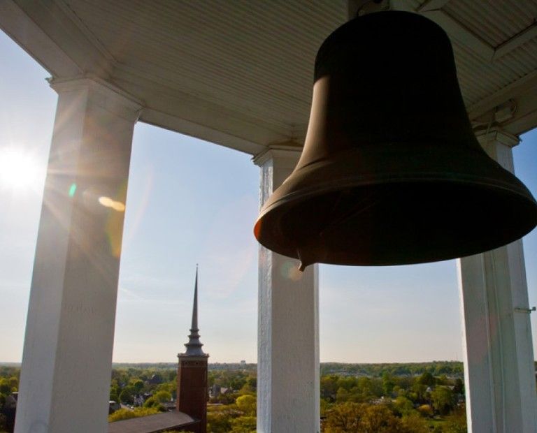 Myers Hall Bell at Wittenberg University