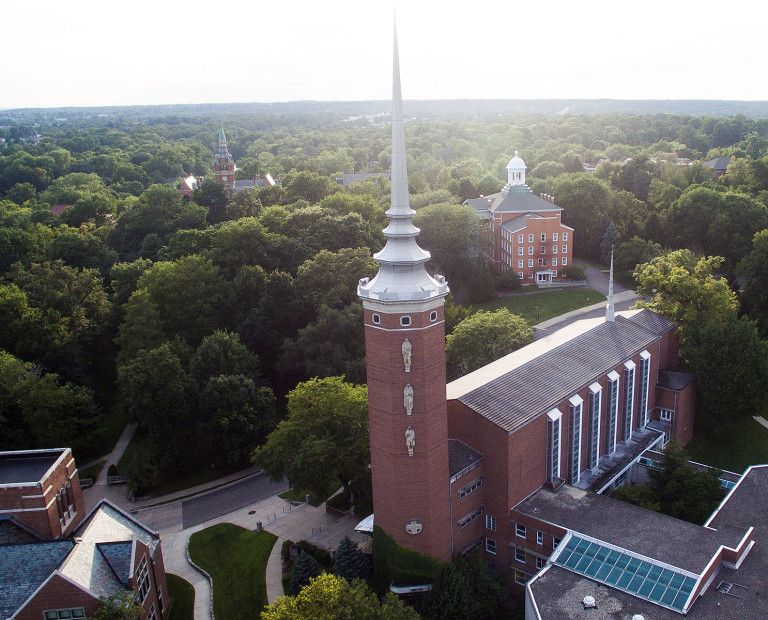 Aerial View Wittenberg Campus