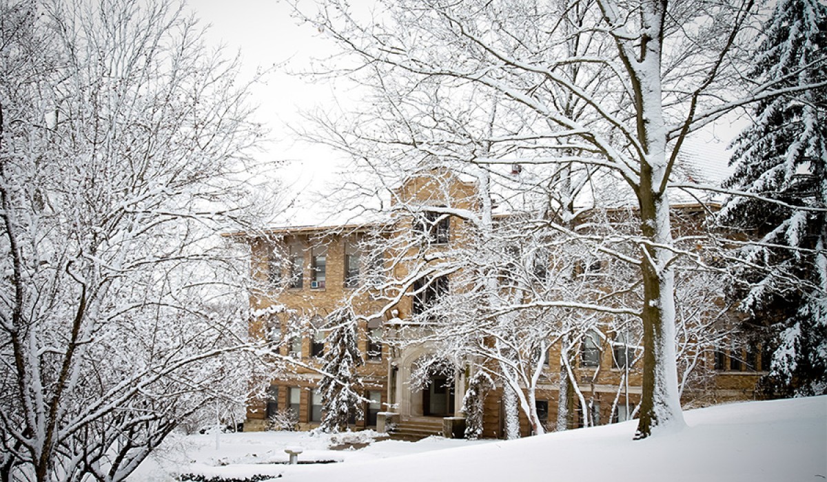 Carnegie Hall in the winter