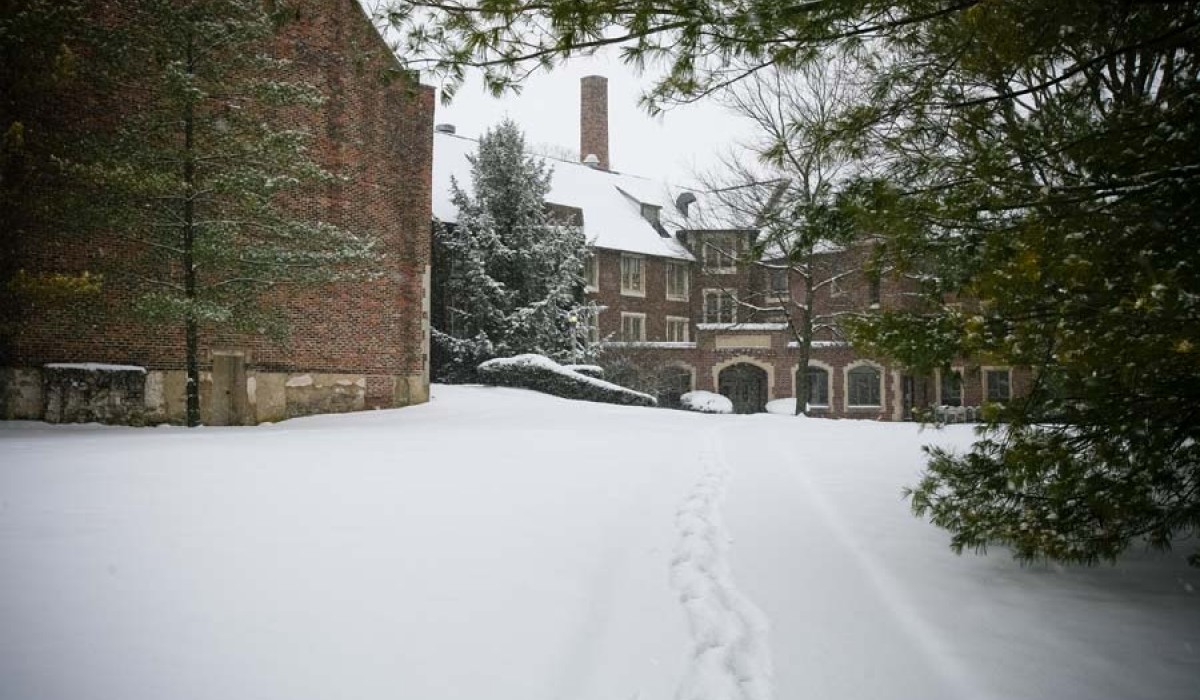 Wintertime Ferncliff Hall 