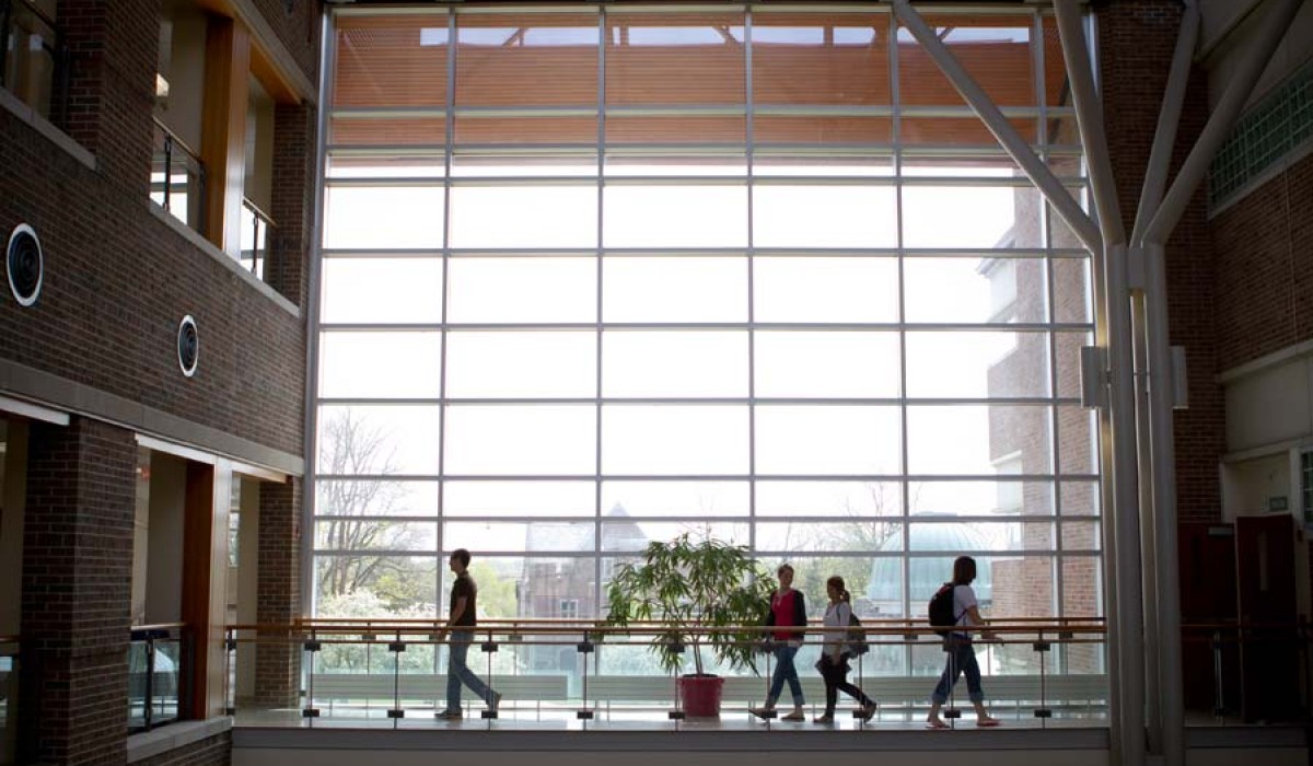 Barbara Deer Kuss Science Center Atrium View