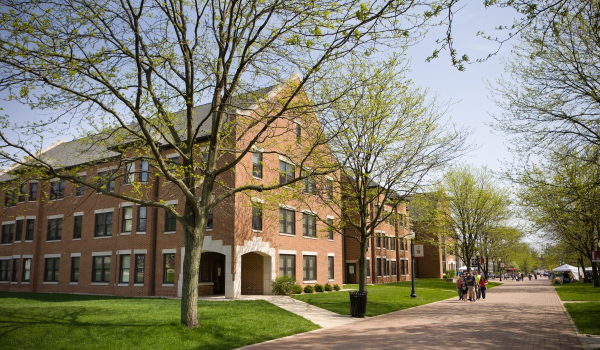 New Hall Rear Entrance