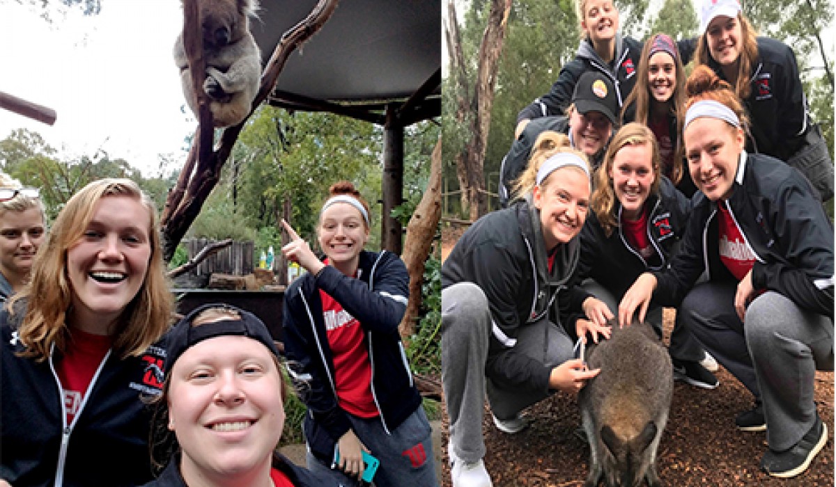 Women's Basketball Team in Australia