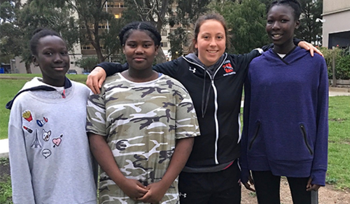 Women's Basketball Team in Australia