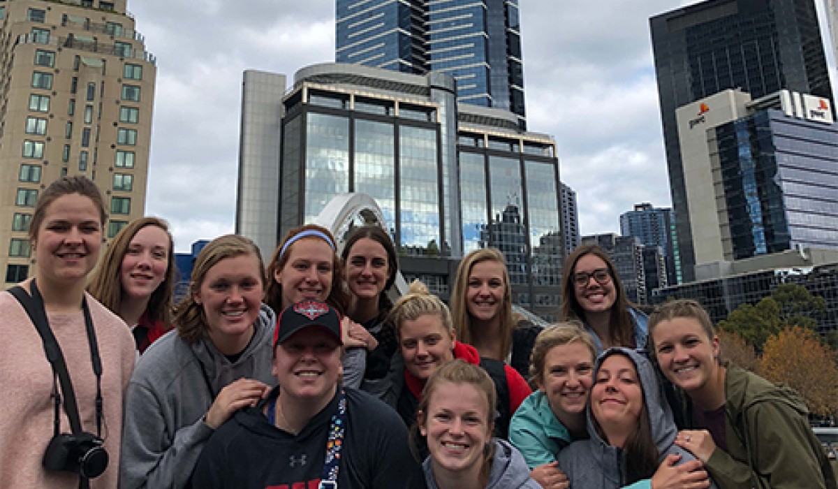 Women's Basketball Team in Australia