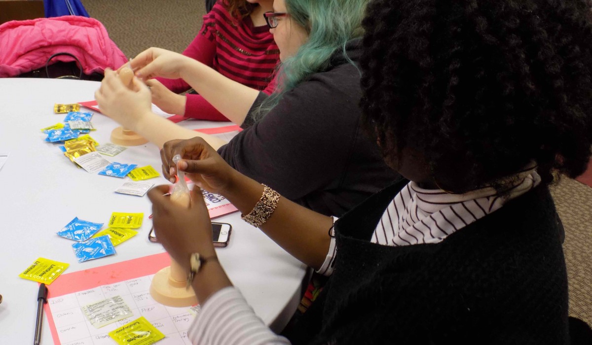 Condom Trivia Bingo event