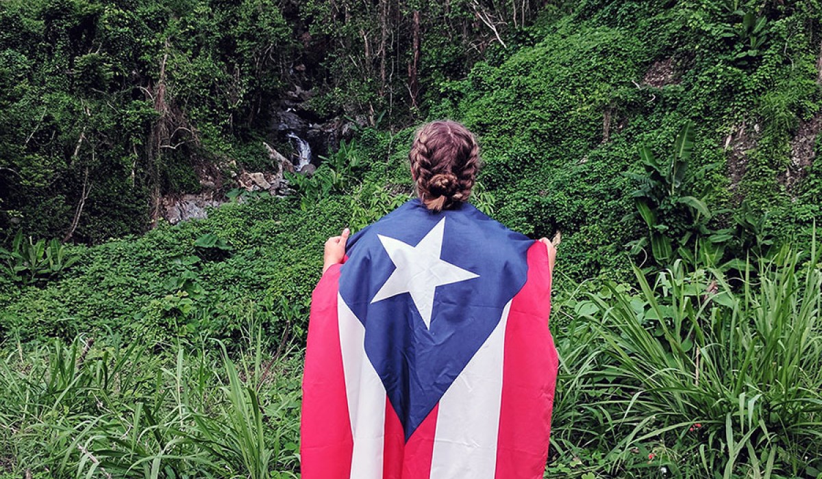 Mary-Elizabeth Pratt '15 in Puerto Rico after Hurricane Maria