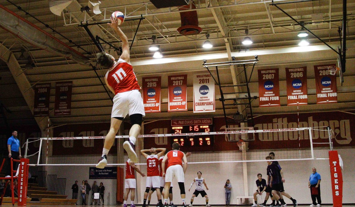 Roze on the Volleyball Court