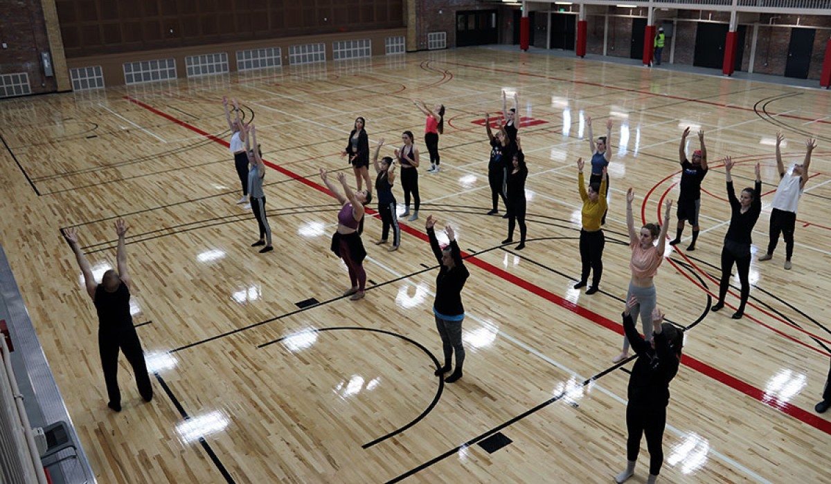 Dance classes took place across campus March 1-4 during the ACDA East Central Region Conference.