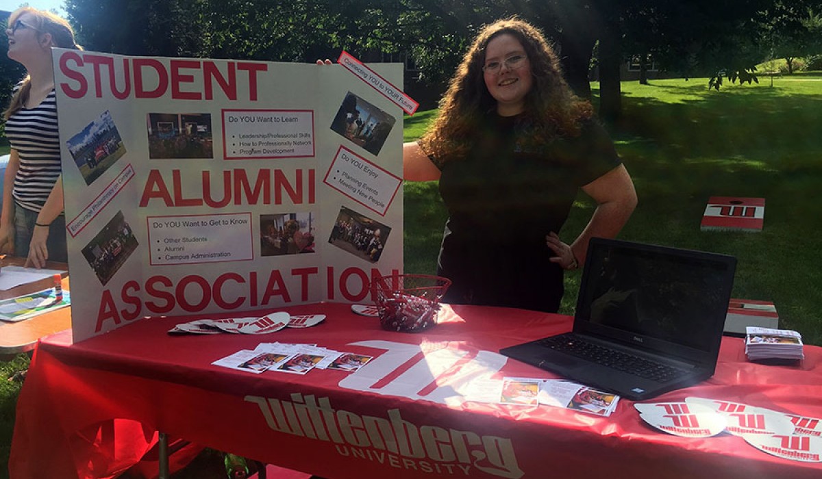 Student Activity Fair Display Table