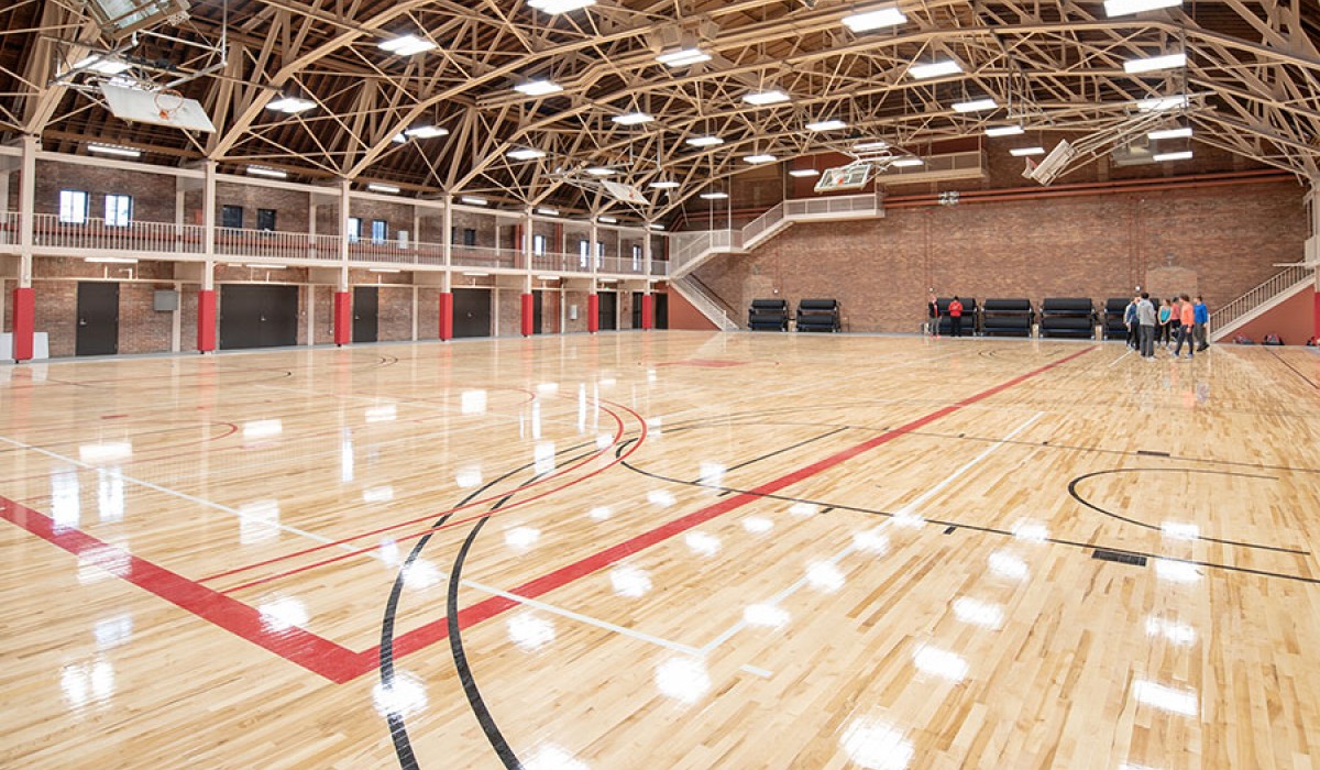 Wittenberg University's Health, Wellness & Athletics Complex 1929 Gymnasium