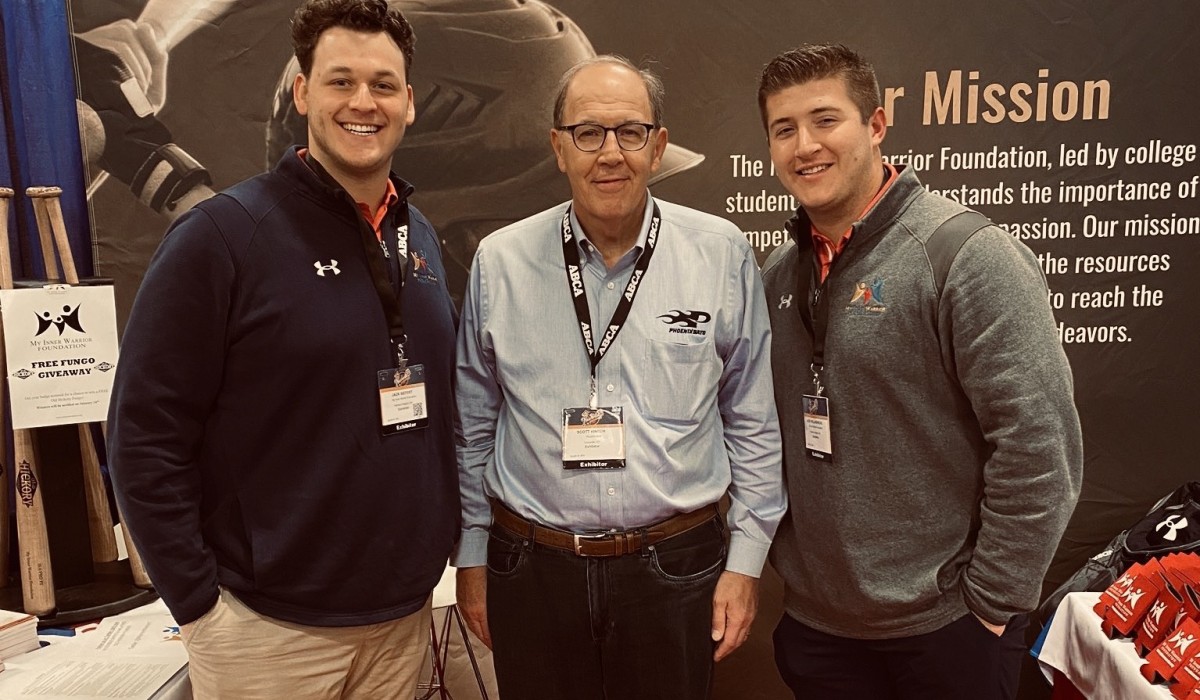 Jack Siefert and Jack Hollinshead at the National Baseball Convention this past January