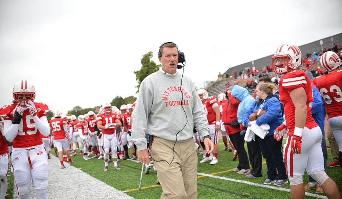 Joe Fincham On The Wittenberg Sideline