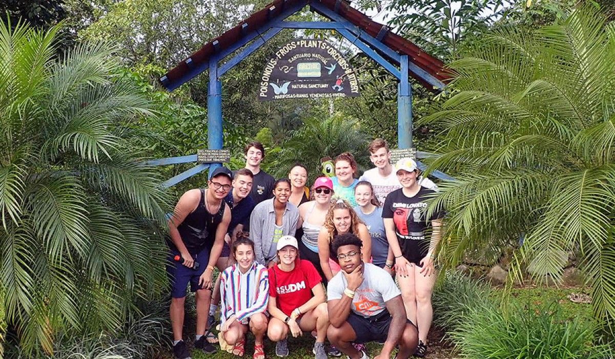 Wittenberg Students in Costa Rica