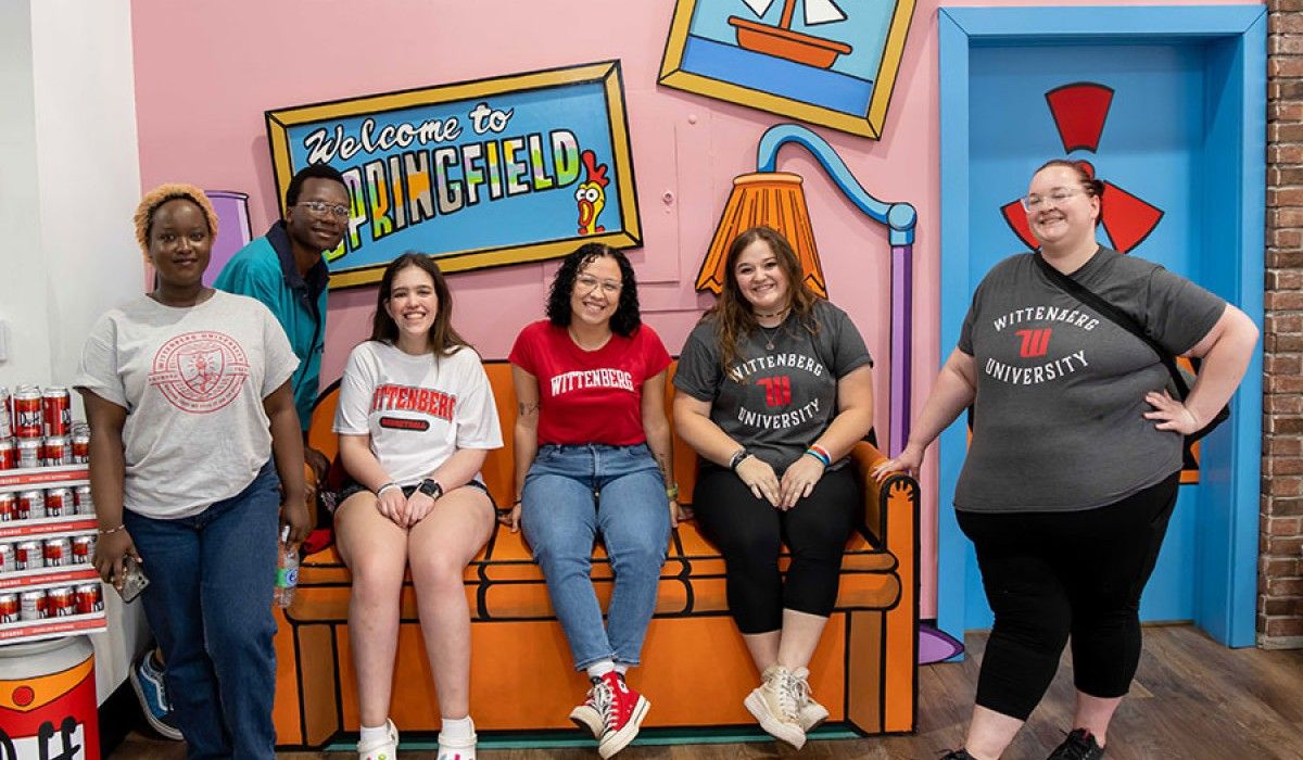 Wittenberg Students in Candy Store