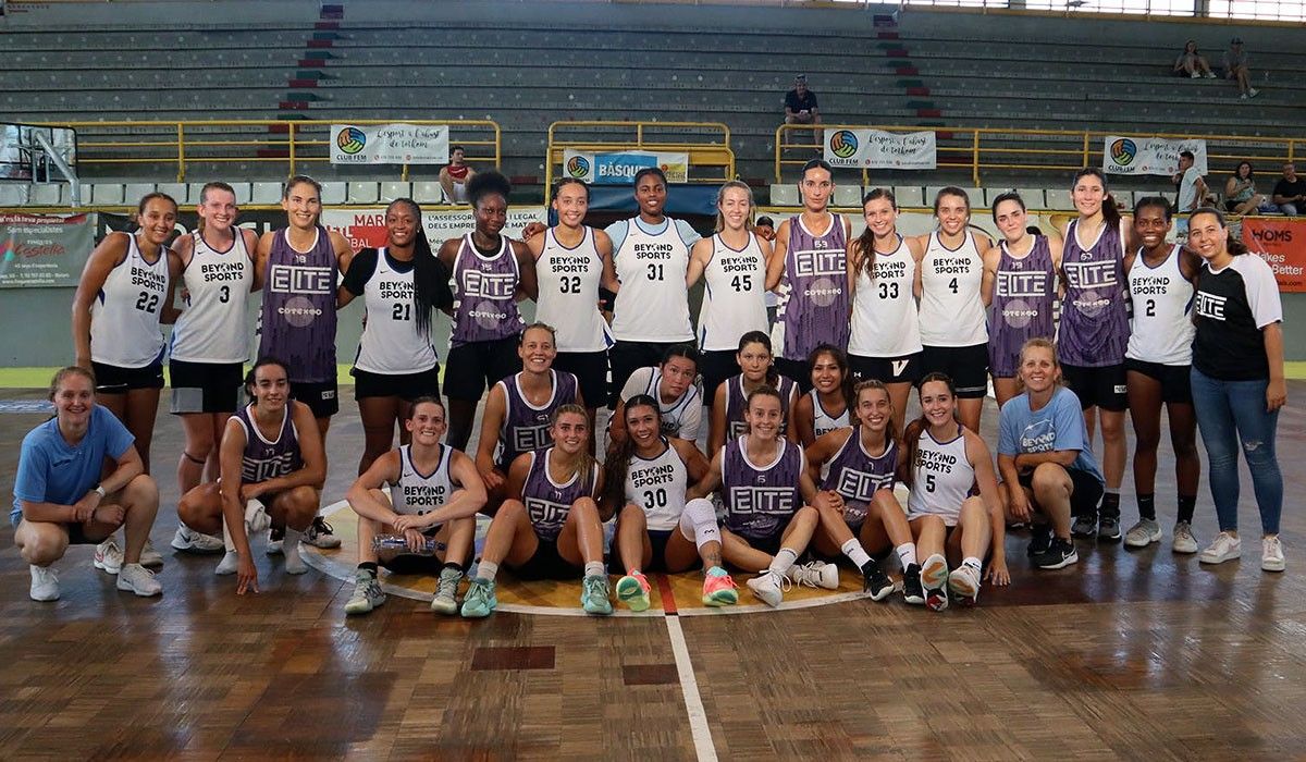 Gameday for two Women's Basketball Teams in Spain