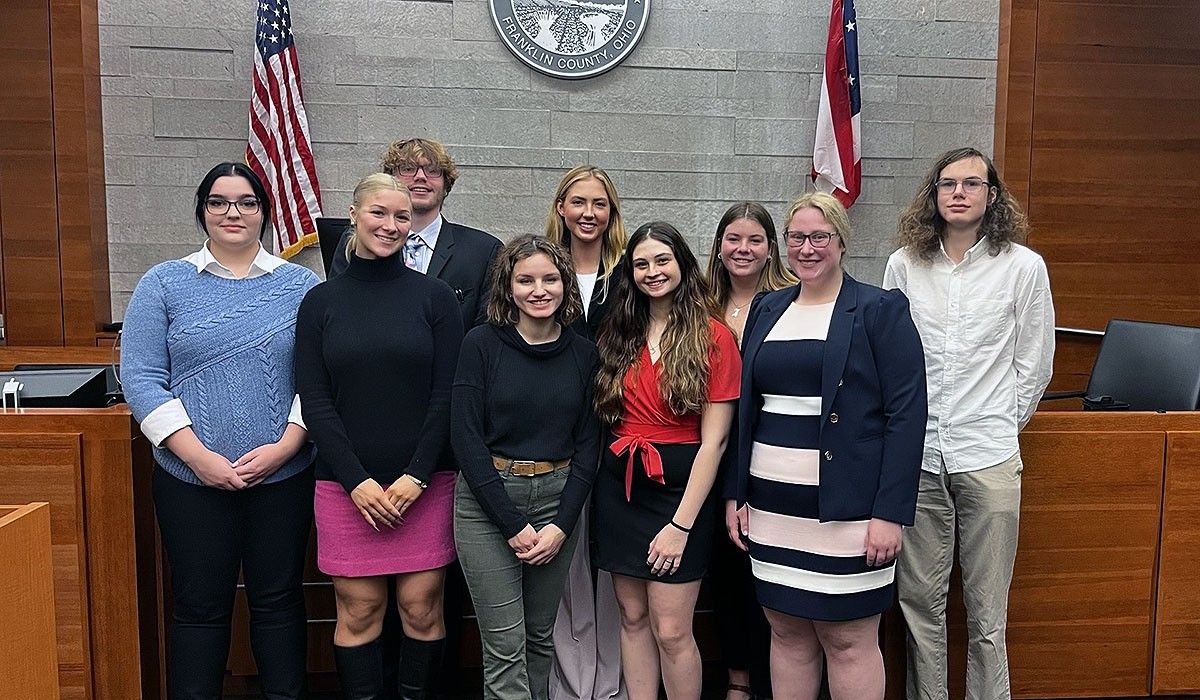 Wittenberg University Mock Trial Students