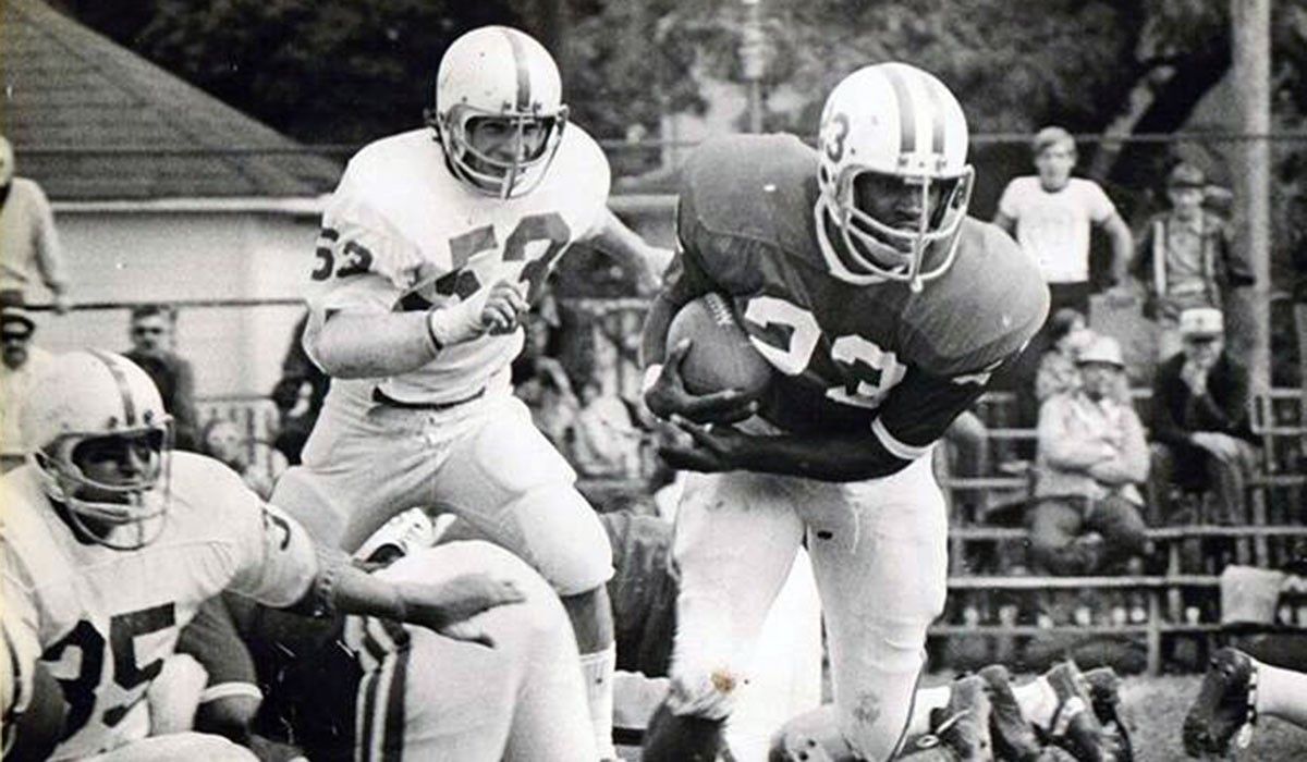 Wittenberg Football 1973 - Running Back Glenn Hendrix